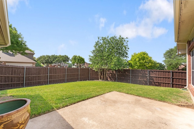 7601 Jennifer Ln, Frisco, TX 75034 - view of yard featuring a patio area