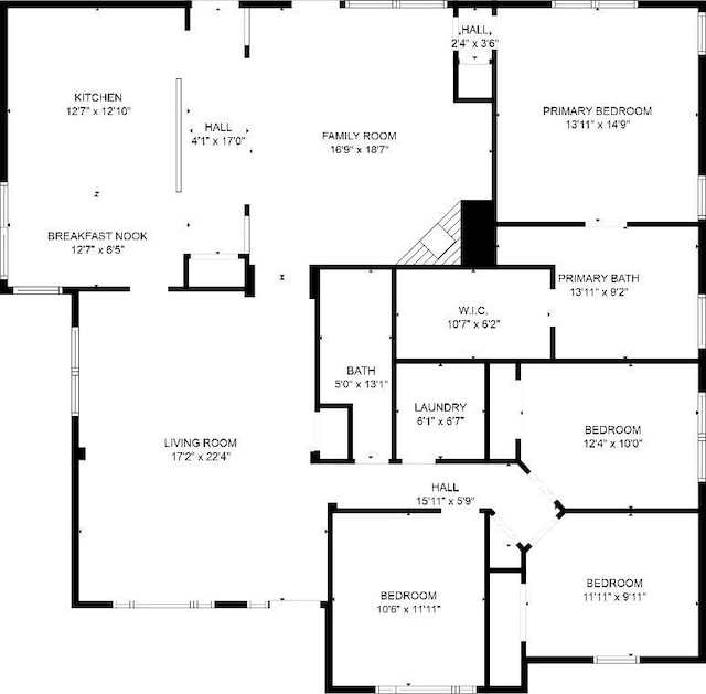 7601 Jennifer Ln, Frisco, TX 75034 - floor plan / room layout