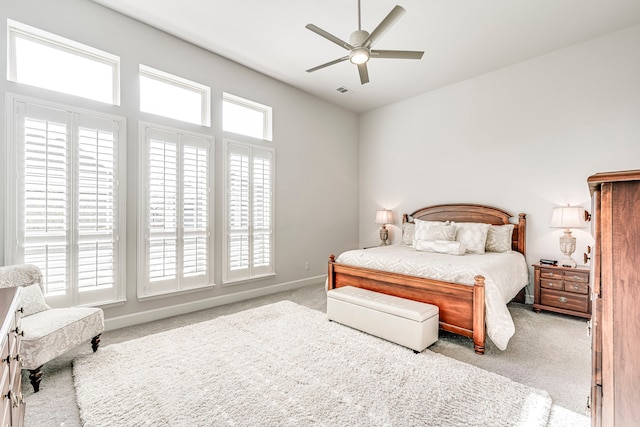 2826 Shane Dr, Midlothian, TX 76065 - bedroom featuring carpet, ceiling fan, and baseboards