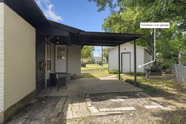 1900 Sussex Dr, Garland, TX 75041 - view of patio