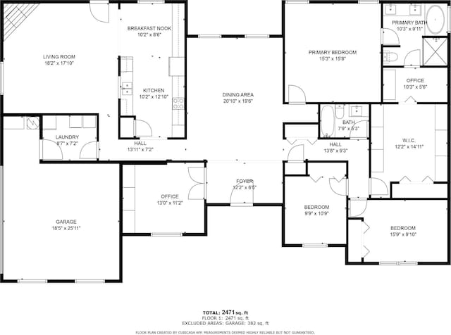 1930 Copper Ridge Cir, Rockwall, TX 75032 - room layout