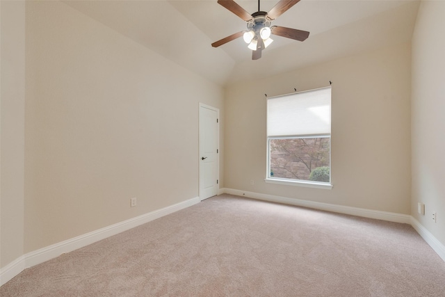8621 Nichols Way N, Richland Hills, TX 76180 - empty room with light colored carpet, a ceiling fan, and baseboards