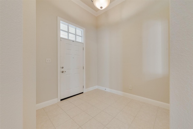 8621 Nichols Way N, Richland Hills, TX 76180 - entrance foyer featuring crown molding and baseboards
