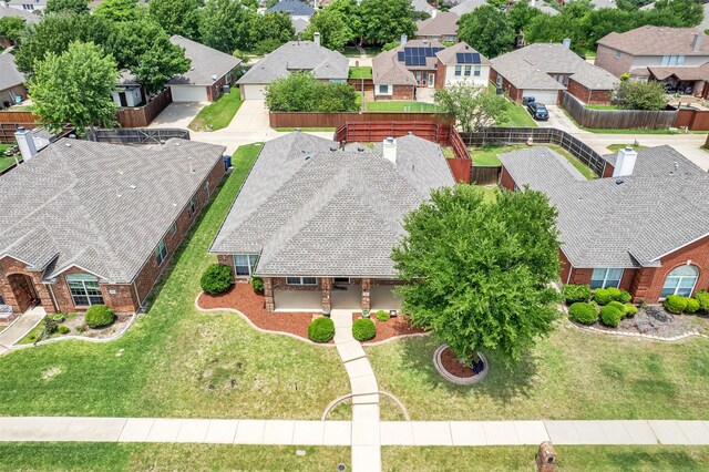 1424 Greenwich Dr, Allen, TX 75013 - aerial view of residential area