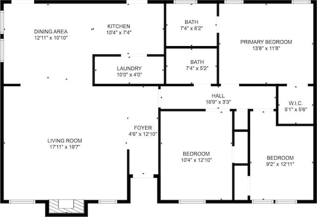 6801 Sweetwater Dr, Plano, TX 75023 - room layout