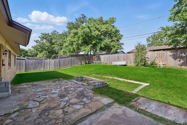 6529 Wooddale Dr, Watauga, TX 76148 - view of yard with a patio