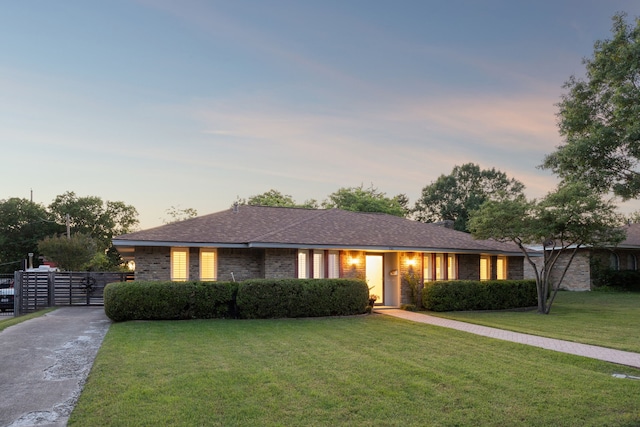 731 N Horne St, Duncanville, TX 75116 - single story home with a gate and brick siding