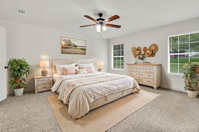 289 Cates Rd, Van Alstyne, TX 75495 - bedroom featuring ceiling fan and baseboards