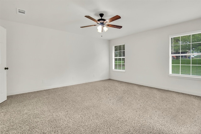289 Cates Rd, Van Alstyne, TX 75495 - empty room featuring ceiling fan and baseboards