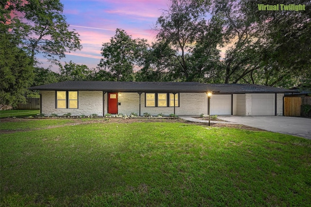1220 Brittany Ln, Arlington, TX 76013 - view of front of house with driveway and a garage