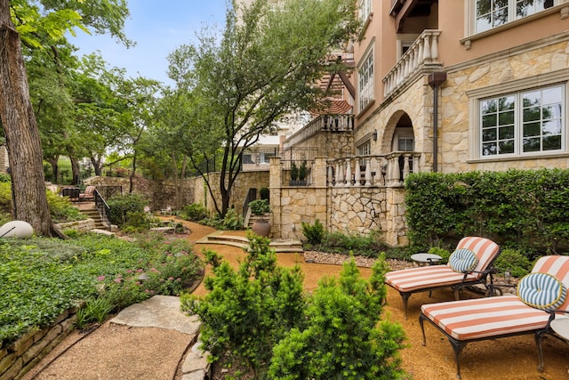 3725 Turtle Creek Blvd Unit A, Dallas, TX 75219 - view of patio / terrace
