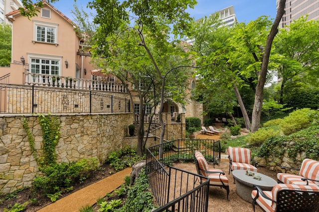 3725 Turtle Creek Blvd Unit A, Dallas, TX 75219 - view of patio