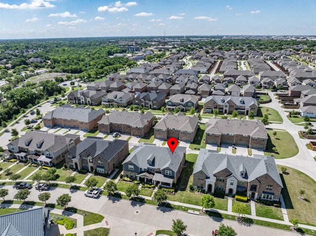 2606 High Cotton Ln, Garland, TX 75042 - aerial view of residential area