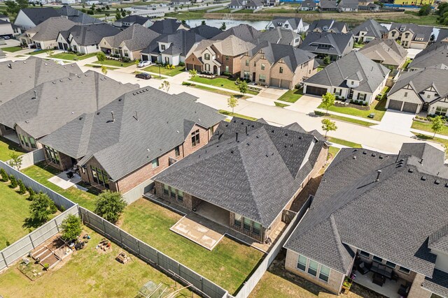 2812 Quill Ln, Northlake, TX 76247 - aerial perspective of suburban area featuring a nearby body of water