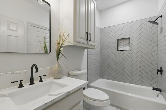 1430 Black Hawk Trl, Nemo, TX 76070 - bathroom with toilet, washtub / shower combination, and vanity