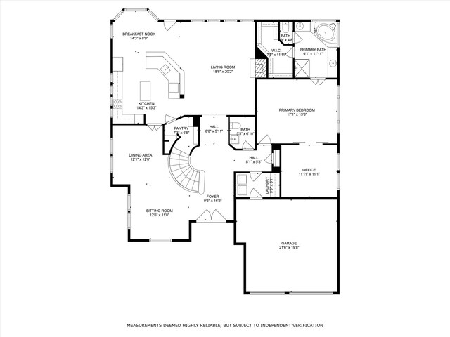 floor plan / room layout