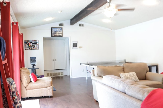 124 Circle Dr, Kaufman, TX 75142 - living room with a ceiling fan and baseboards
