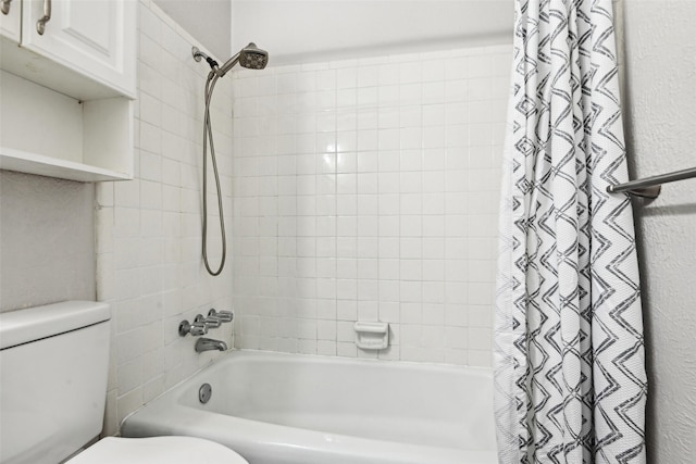 207 Bluebird Cir, Denton, TX 76209 - full bath with toilet and shower / bathtub combination with curtain