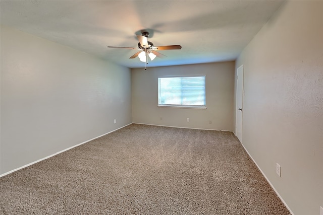 1625 Stockton Trl, Plano, TX 75023 - unfurnished room with a ceiling fan, carpet, and baseboards