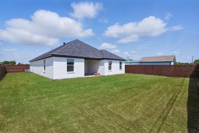9413 Prairieview Dr, Fort Worth, TX 76134 - back of property with roof with shingles and brick siding