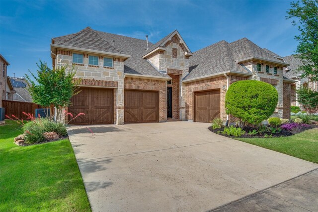 4388 Argyle Ln, Frisco, TX 75034 - hall featuring arched walkways, healthy amount of natural light, ornamental molding, and wood finished floors