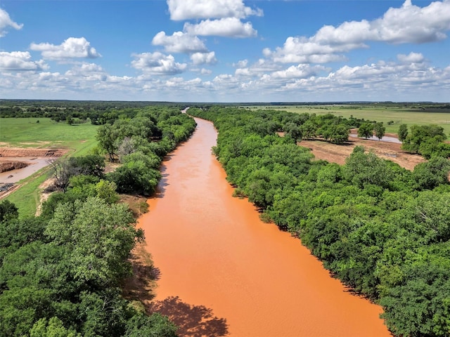 1551 Lower Tonk Valley Rd, Graham, TX 76450 - overview of rural landscape featuring a large body of water