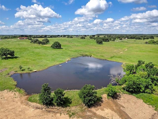 1551 Lower Tonk Valley Rd, Graham, TX 76450 - overview of rural landscape with a large body of water