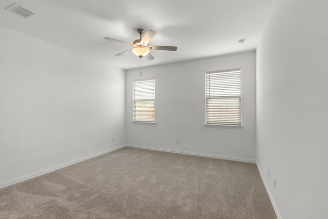 3008 Balmorhea Ln, Mckinney, TX 75071 - unfurnished room featuring a ceiling fan, carpet, and baseboards
