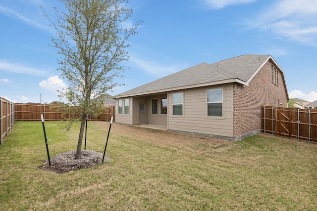 3008 Balmorhea Ln, Mckinney, TX 75071 - back of property with brick siding and roof with shingles