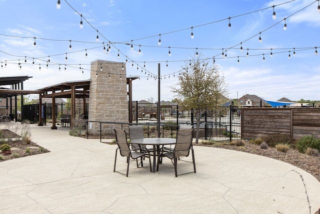 3008 Balmorhea Ln, Mckinney, TX 75071 - view of patio with outdoor dining area
