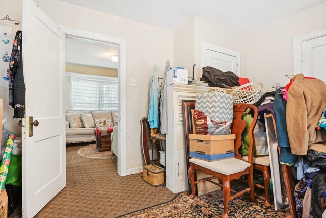2509 Bird St, Fort Worth, TX 76111 - bedroom with carpet flooring