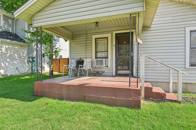 2509 Bird St, Fort Worth, TX 76111 - view of exterior entry with cooling unit