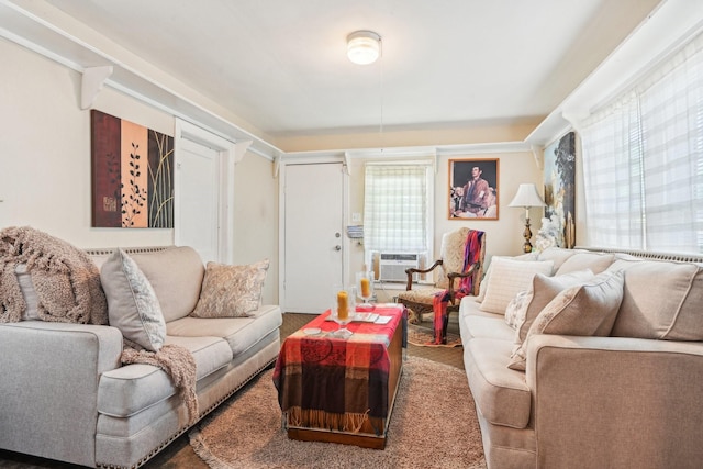 2509 Bird St, Fort Worth, TX 76111 - living area with cooling unit