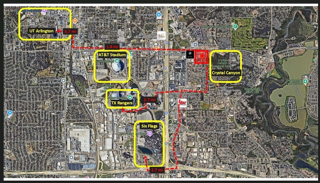 1101 Quail Valley Ln Unit 211, Arlington, TX 76011 - map of property / related area with property boundaries highlighted