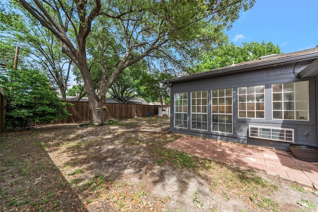 2935 Maydelle Ln, Farmers Branch, TX 75234 - fenced backyard featuring a patio