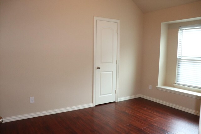 414 Stonecreek Dr, Princeton, TX 75407 - spare room featuring dark wood finished floors, plenty of natural light, and baseboards