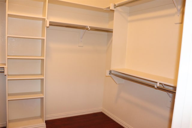 414 Stonecreek Dr, Princeton, TX 75407 - walk in closet with dark wood finished floors