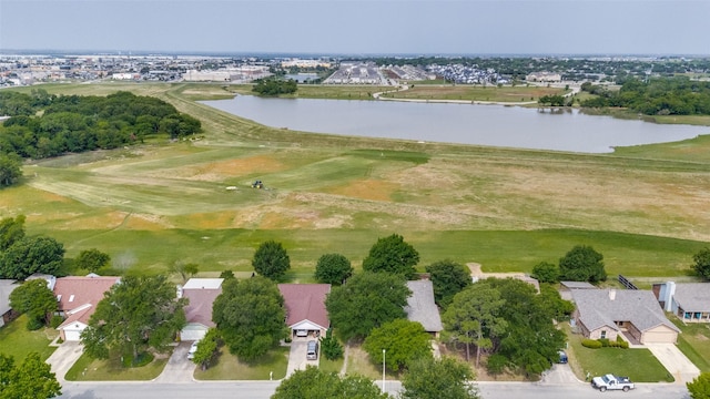 2005 Parkside Dr, Denton, TX 76201 - view of property location with a large body of water, a golf club, and nearby suburban area