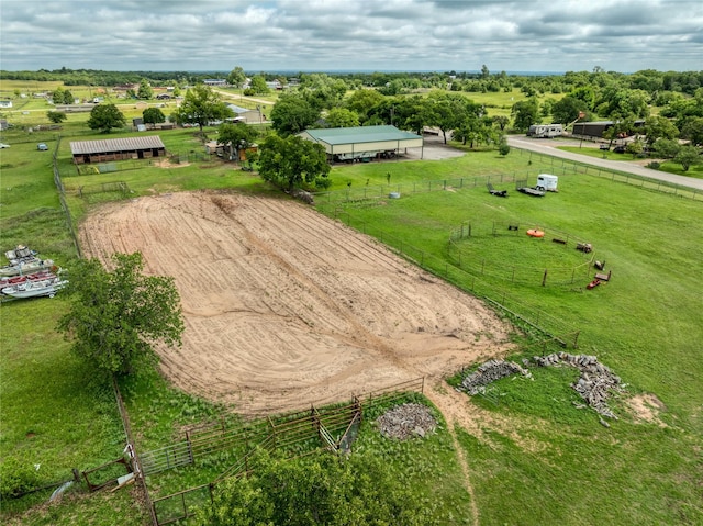 2405 Poolville Cut Off Rd, Poolville, TX 76487 - aerial view of sparsely populated area with a pastoral area
