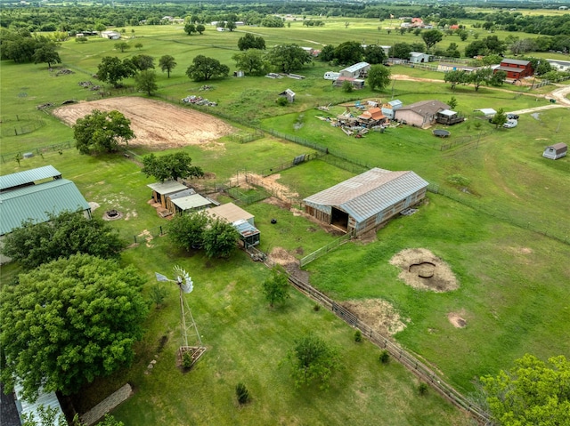 2405 Poolville Cut Off Rd, Poolville, TX 76487 - aerial view of sparsely populated area featuring a pastoral area