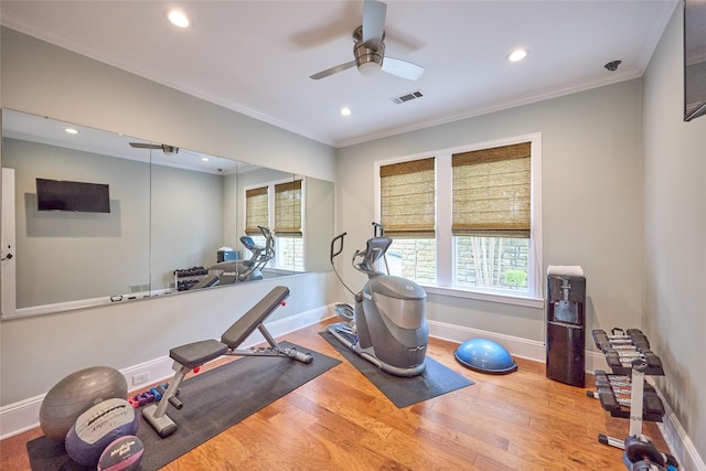 3 Savannah Ridge Dr, Frisco, TX 75034 - bathroom featuring baseboards, ornamental molding, vanity, and recessed lighting