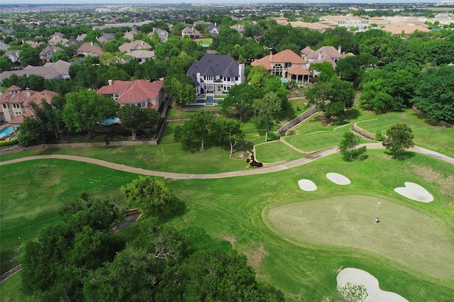 3 Savannah Ridge Dr, Frisco, TX 75034 - aerial overview of property's location featuring a local golf course and nearby suburban area