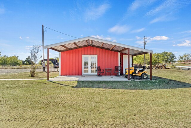 179 Johnston Dr, Decatur, TX 76234 - view of outbuilding featuring french doors