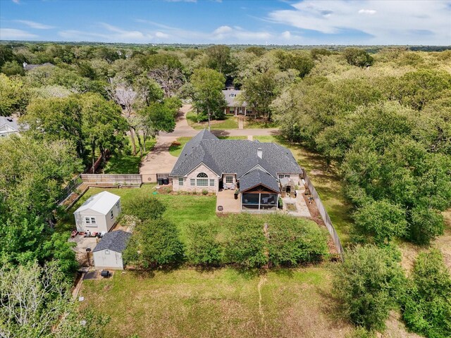 104 Lost Oaks Dr, Waco, TX 76705 - aerial view of property and surrounding area