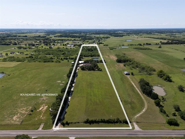 2743 Tokio Rd, West, TX 76691 - view of property location featuring rural landscape and property parcel outlined