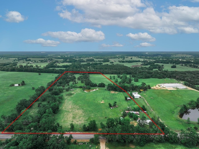 14581 Texas Highway 11 E, Pickton, TX 75471 - view of rural area with property boundaries highlighted