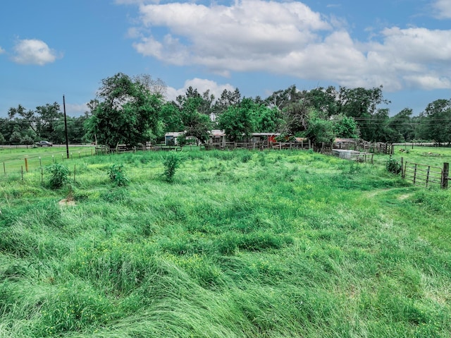 14581 Texas Highway 11 E, Pickton, TX 75471 - view of yard featuring a view of rural / pastoral area and fence