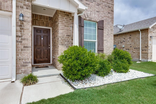 5616 Apple Grove Way, Fort Worth, TX 76123 - property entrance featuring brick siding