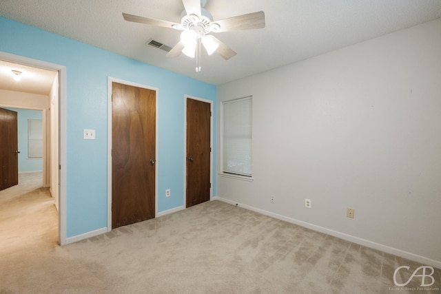 4417 Pamela Dr, Abilene, TX 79606 - unfurnished bedroom with carpet floors, baseboards, and ceiling fan