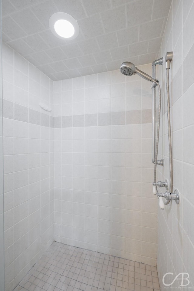 4417 Pamela Dr, Abilene, TX 79606 - full bathroom with a tile shower